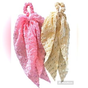 Anthropologie Tuscany Hair Scarf Set